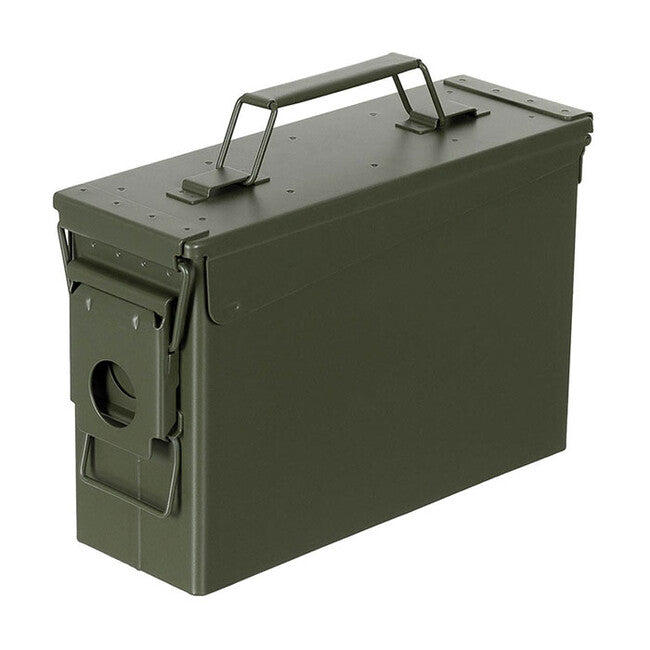 MFH US M19A1 Munitionskiste, metall oliv 27,9 x 9,2 x 18,4 cm