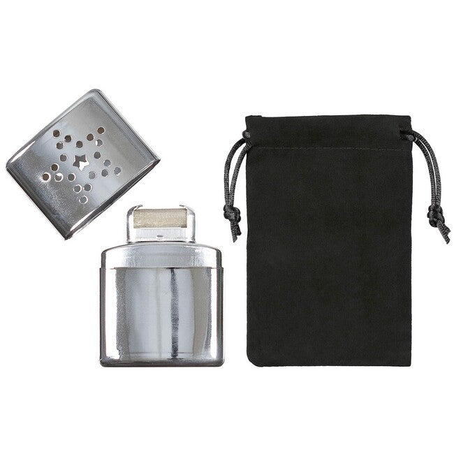 MFH taschenhandwärmer flüssig chrom
