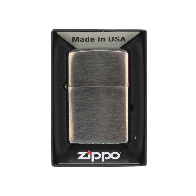 MFH Zippo Originalfeuerzeug, Chrom