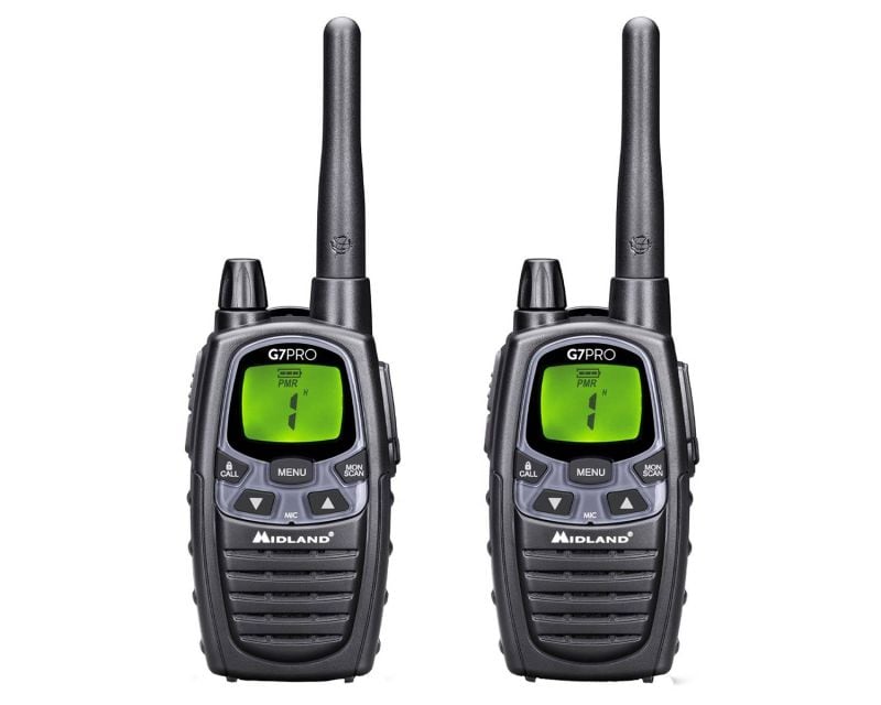 Midland G7 PRO PMR-Funkgerät, schwarz, 2 Stück