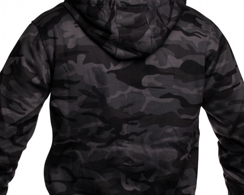 O&T Sweatshirt High Zipper, maskacova seda