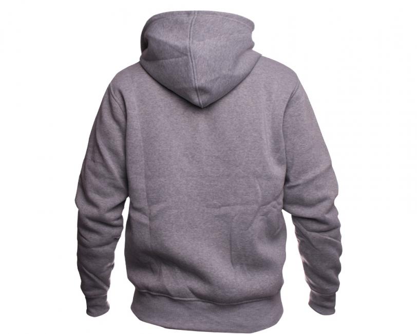 O&T Sweatshirt Paulo High Zipper, grau