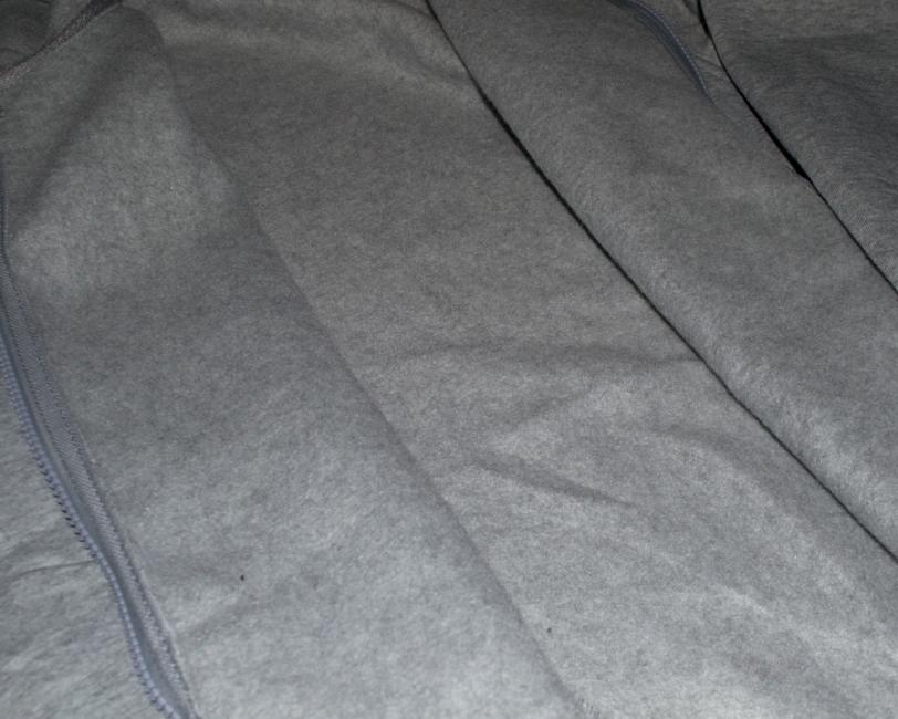 O&T Sweatshirt Paulo High Zipper, grau