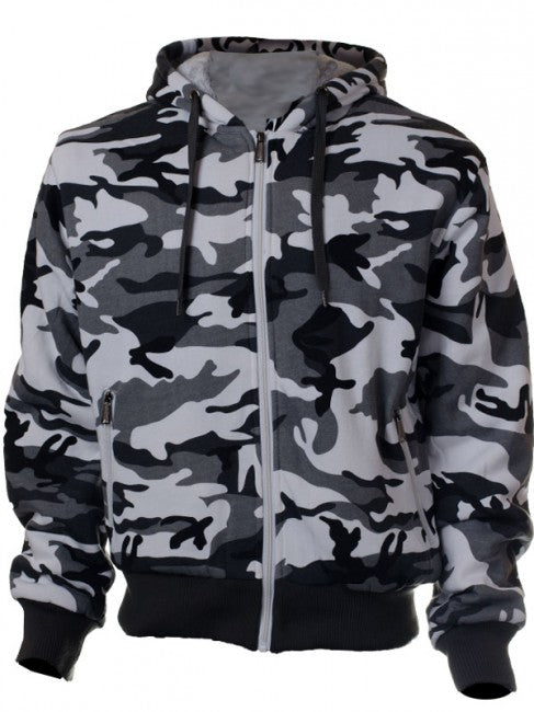 Loshan Sweatshirt Winter zateplena maskacova, weiß