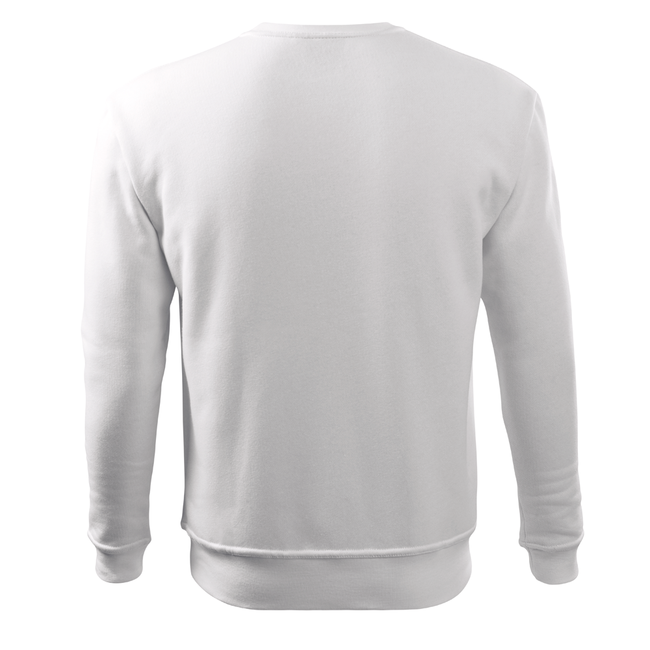 DRAGOWA herren-Sweatshirt Tschechisches großes Wappen, weiß 300 g/m2