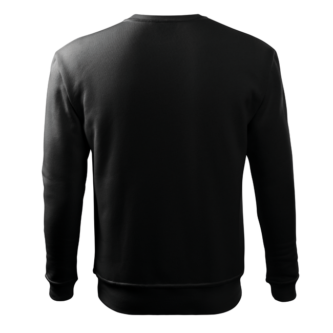 DRAGOWA herren-Sweatshirt Tschechisches großes Wappen, schwarz 300 g/m2