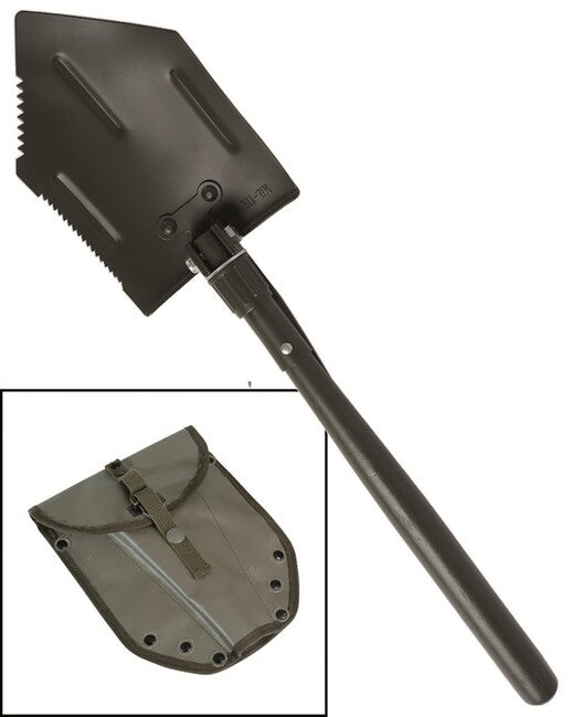 Mil-Tec American Folding Shovel mit Gummikissen