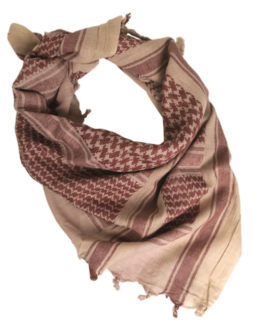 Mil-Tec Arafat-Halstuch coyote-braun, 110 x 110cm