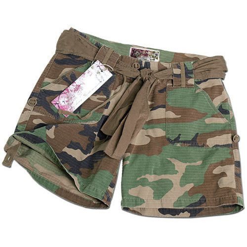 Mil-Tec kurze damen Hosen, woodland