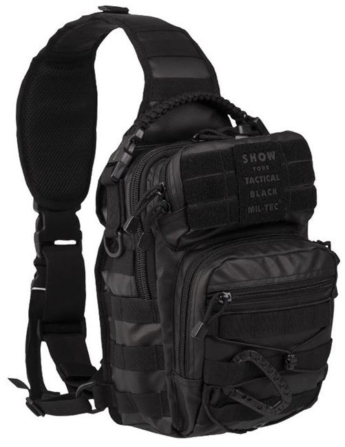 Mil-Tec Tactical Eingurtrucksack 10 l schwarz