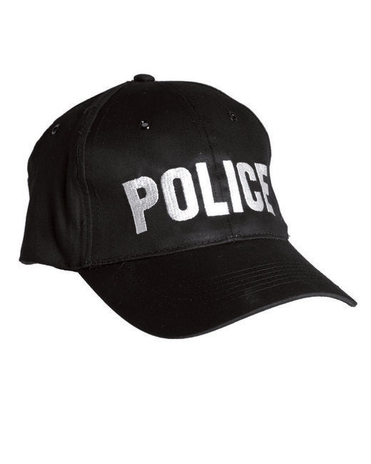 Mil-Tec Baseballmütze schwarz POLICE