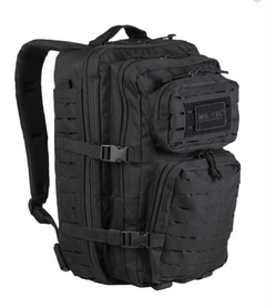 Mil-Tec US Assault Large Laser Cut rucksack, schwarz, 36 l