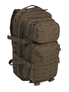Mil-Tec US Assault Small Laser Cut Backpack, Olive, 20L