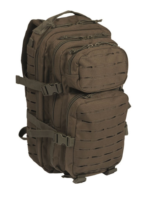 Mil-Tec US Assault Small Laser Cut rucksack, olive, 20 l