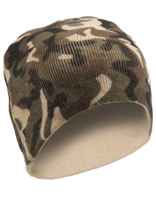 Mil-Tec Beanie Strickmütze, woodland