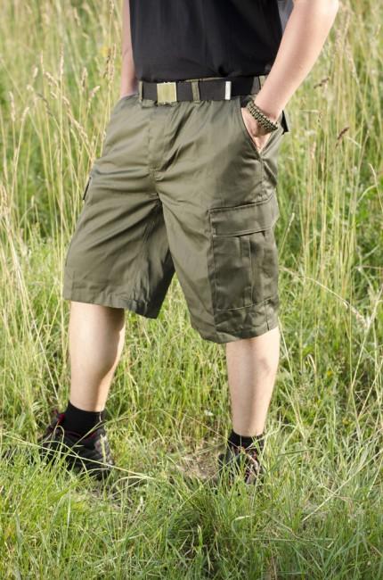 Mil-Tec Bermudashorts oliv