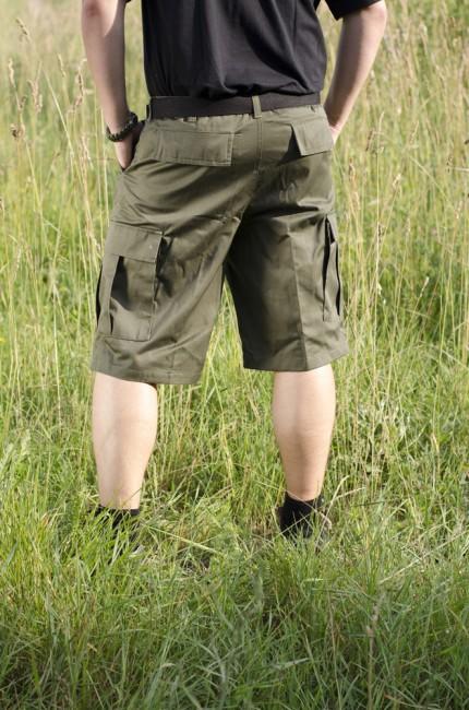 Mil-Tec Bermudashorts oliv