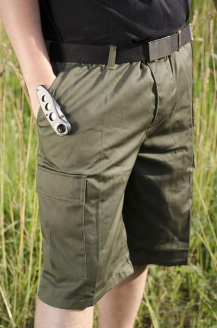 Mil-Tec Bermudashorts oliv