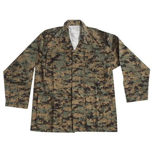 Mil-Tec Bluse US Typ BDU digital woodland