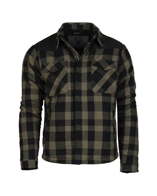 Mil-Tec lumberjacket schwarz/oliv