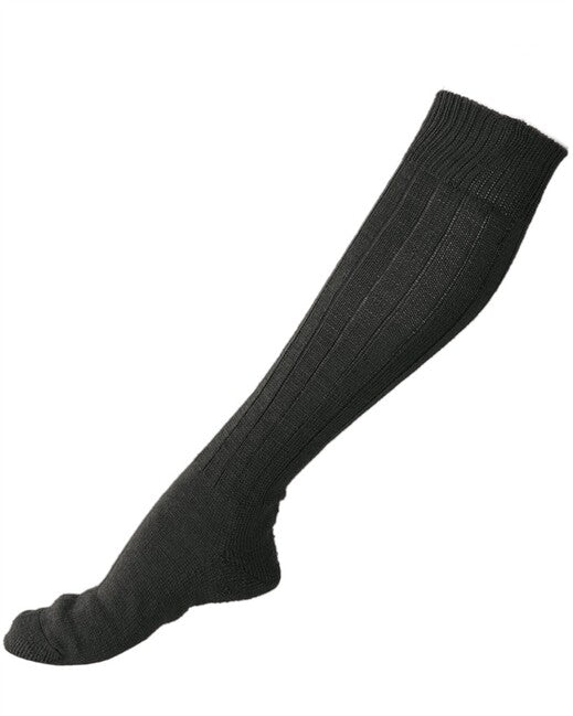 Mil-Tec BW schwarze socken mit Frottee-Sohle
