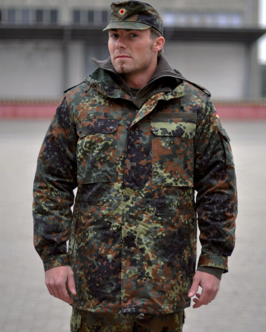 Mil-Tec bw feldjacke (parka) fleckt.nach tl