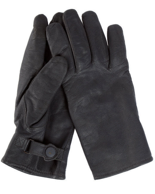 Mil-Tec bw handschuhe ziegenleder gef. schw.