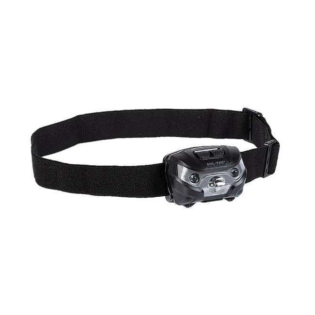 Mil-Tec Stirnlampe LED CREE XPE, schwarz