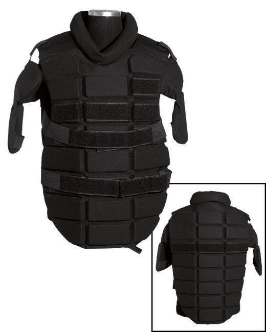 Mil-Tec anti riot brustschutz schwarz