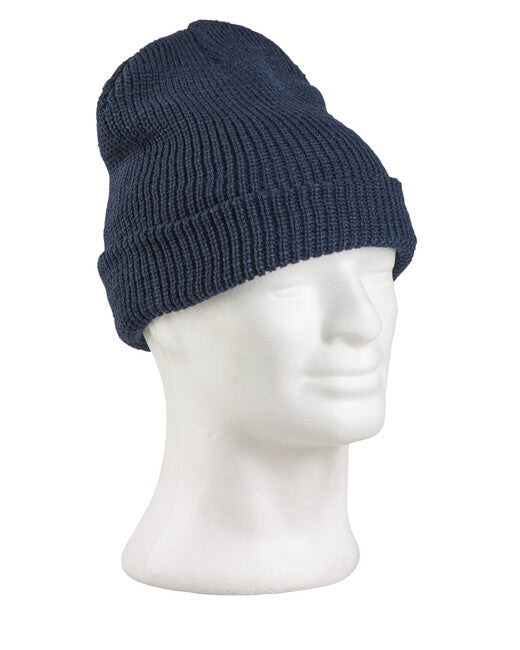 Mil-Tec Mütze gestrickt polyacryl blau