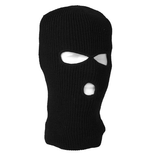 Mil-Tec Mil-Tec Balaclava, 3-Loch, schwarz