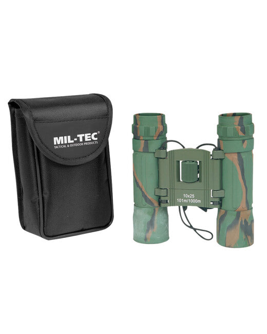 Mil-Tec 10x25 fernglas faltbar tarn