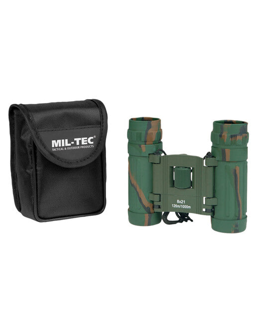 Mil-Tec faltbar 8x21 tarn fernglas