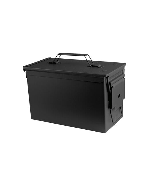 Mil-Tec M2A1 us ammo box steel cal.50 schwarz ohne print