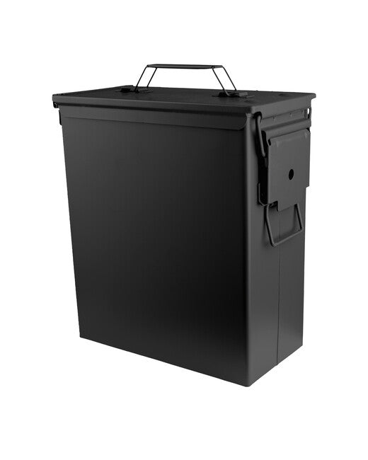 Mil-Tec us ammo box steel m9 cal.50 lg schwarz ohne print