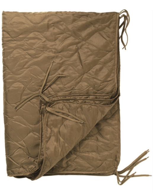 Mil-Tec Poncho-Einlage Decke, coyote 210 x 150 cm