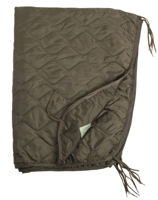 Mil-Tec Decke Poncho-Einlage, oliv 210 x 150 cm