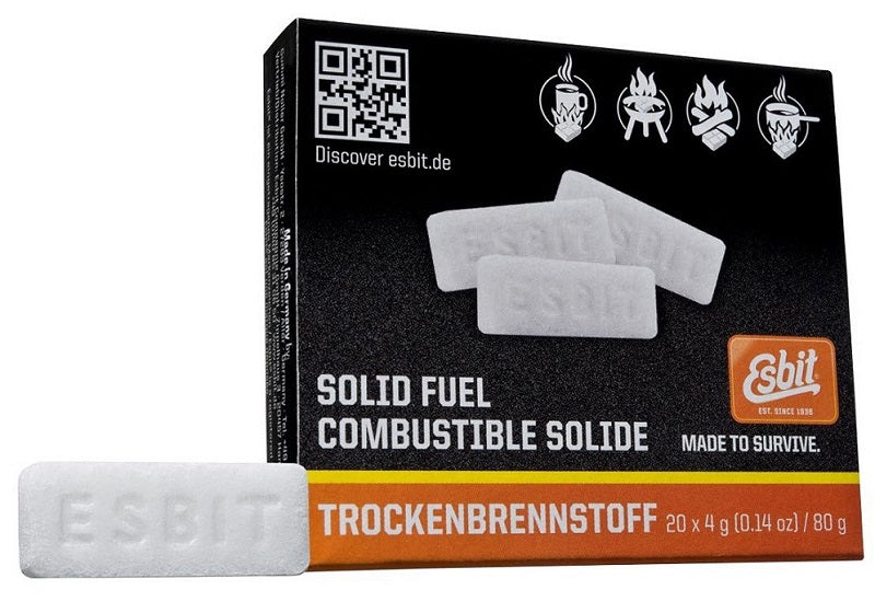 Esbit Trockenbrennstofftabletten 20 Stück x 4 g