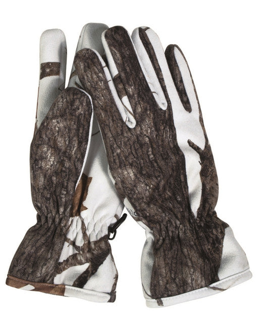 Mil-Tec hunter Handschuhe, snow wildtree