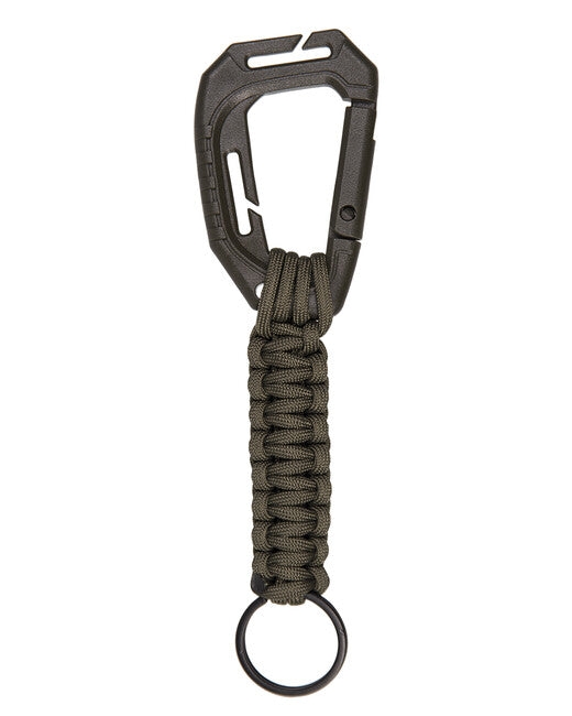 Mil-Tec Paracord schlüsselanhänger m.karab.MOLLE oliv