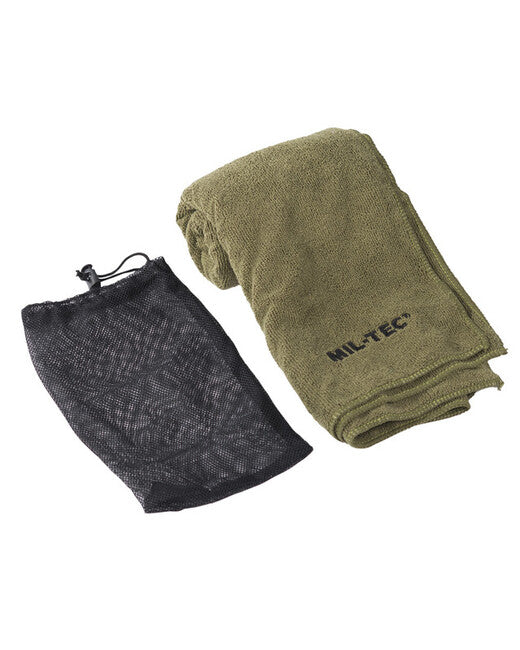 Mil-Tec Microfibre Handtuch 120x60cm, olivgrün