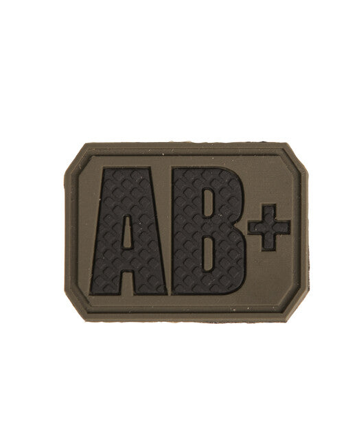 Mil-Tec patch 3d blood ab positiv oliv
