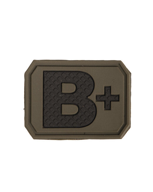 Mil-Tec patch 3d blood b negativ oliv
