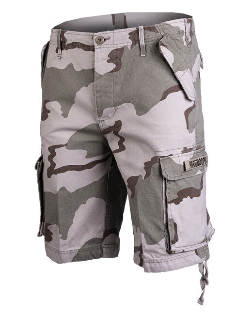 Mil-Tec PARATROOPER Hosen kurz vorgewaschen, desert