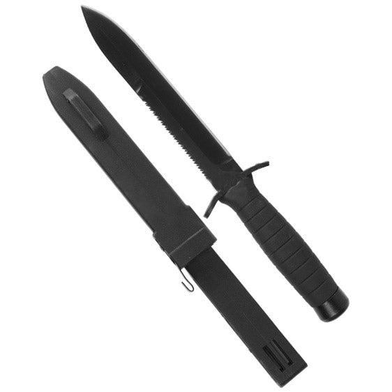 Mil-Tec Messer Kampf mit Säge und Kunststoffhülle