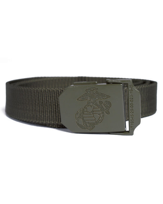 Mil-Tec USMC Gürtel Hosen mit Metallschnalle olivfarben