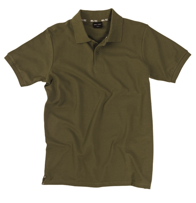 Mil-Tec Pikee Poloshirt, oliv