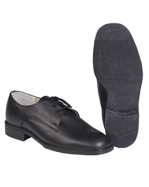 Mil-Tec halbschuhe leder schwarz