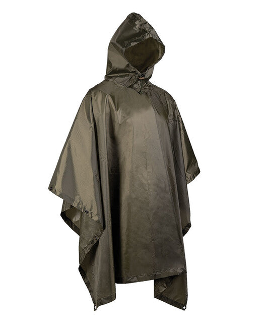 Mil-Tec Poncho BASIC rip-stop olivgrün