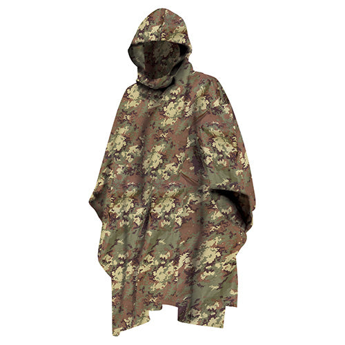 Mil-Tec Poncho US rip-stop vegetato Wald